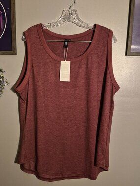 Wine Red Tank Top